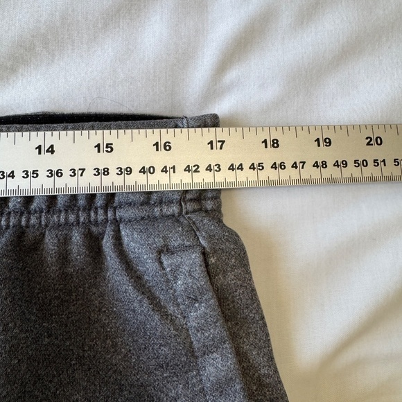 Reebok Men's Large Pull-On Athletic Sweatpants Gray Light Fleece Activewear‎ Gym - Picture 10 of 15